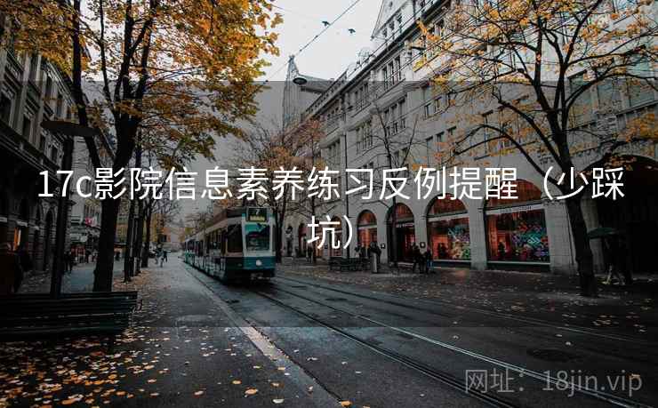 17c影院信息素养练习反例提醒（少踩坑）